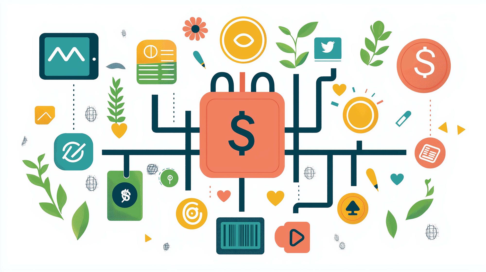 Example pricing overview graphic